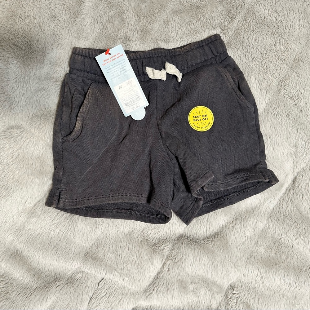 Toddler sweatpants material shorts